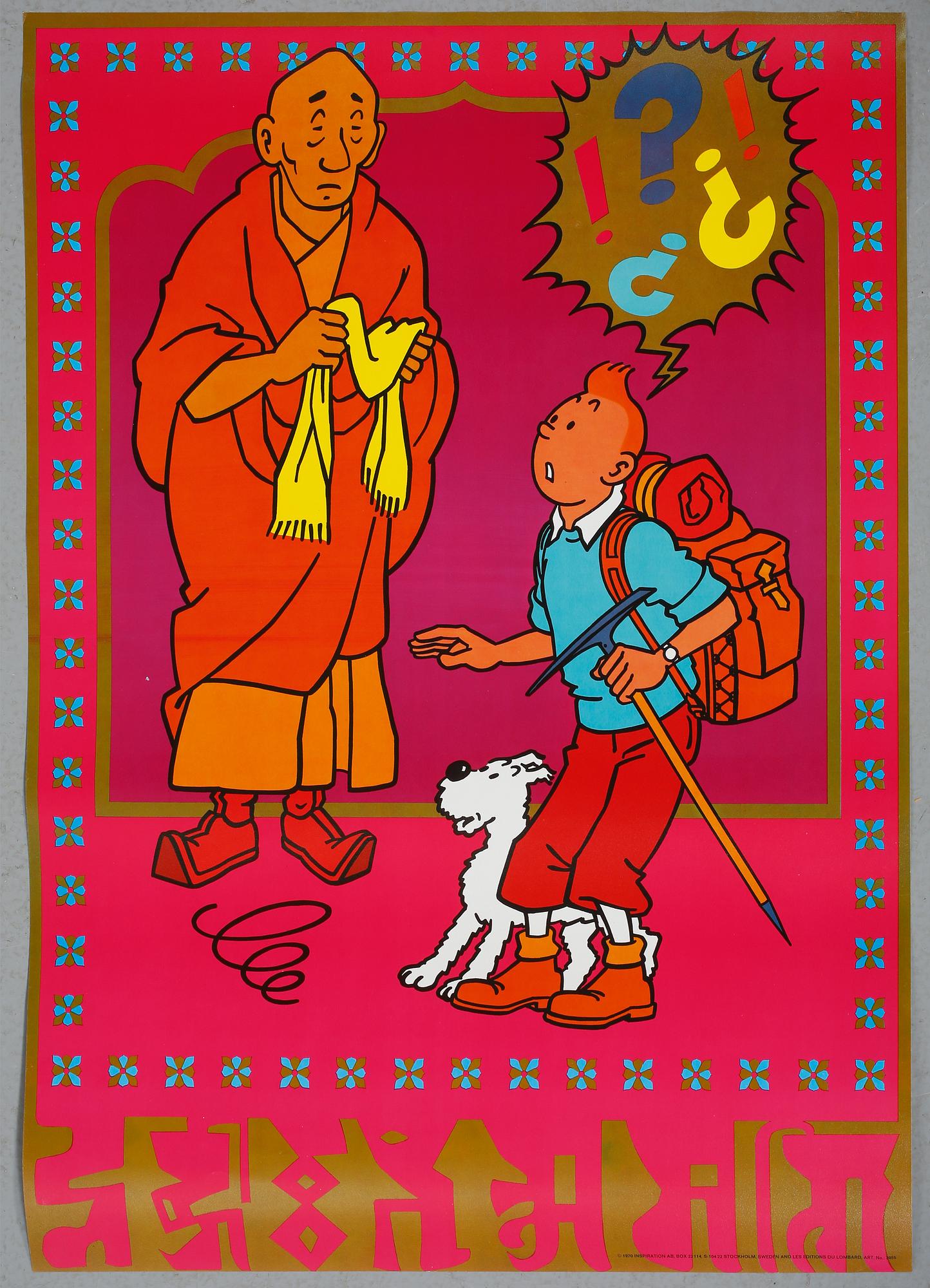 AFFISCHER, 3 st, utgivna 1970 av Inspiration AB.