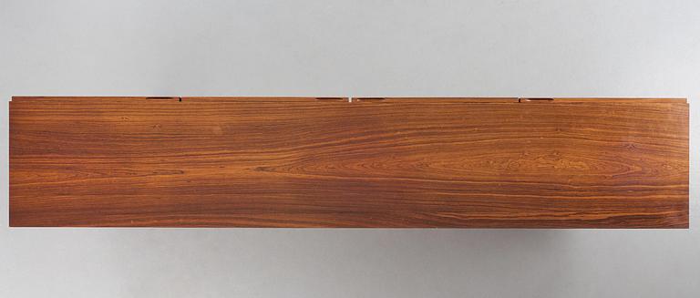 Ib Kofod-Larsen, a rosewood veneered sideboard model "501" from the "Ib 500" series, Seffle Möbelfabrik, Sweden, 1960s.