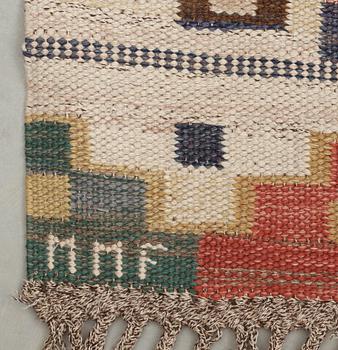 MATTA. "Blå heden". Rölakan. 334 x 234,5 cm. Signerad MMF (Märta Måås-Fjetterström).