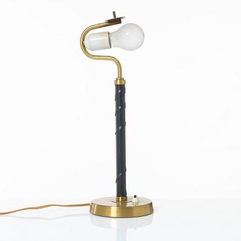 Einar Bäckströms Metallvarufabrik, a model '5014' table lamp, 1940's.