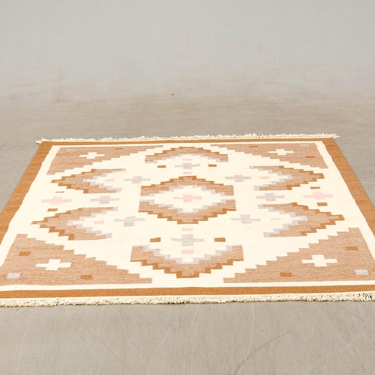 Rug, flat weave, approx. 236x168 cm.