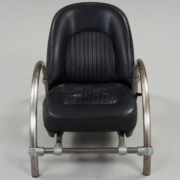 RON ARAD, fåtölj, "Rover Chair", för One Off Ltd, London 1980-tal.