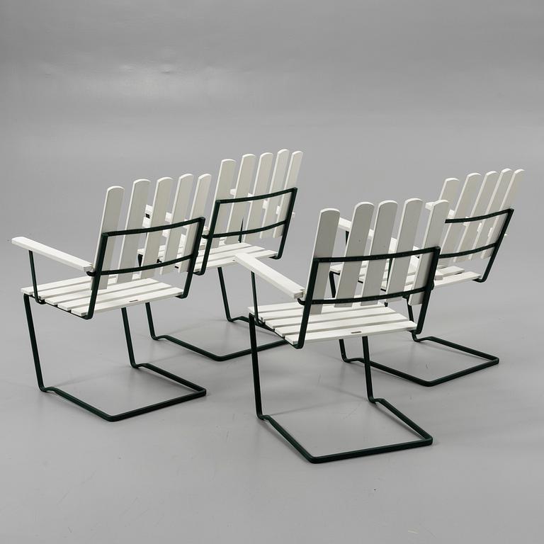 Arthur Lindqvist, dining group, 5 pieces, Grythyttan.