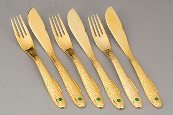 FISKBESTICK, 24+2 st, "Nobel", Gunnar Cyrén, Gense.