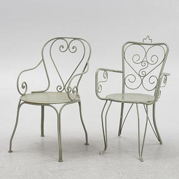 Trädgårdsgrupp, 6 delar, 1900-talets mitt.