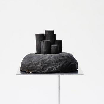 Co-Lab (Markus Emilsson, Camilla Carnmo, Carl-Oscar Karlsson), sculpture, "Allt Smör i Småland", 2016.