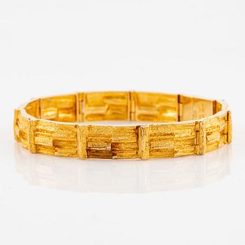 Björn Weckström, bracelet, 18K gold, "Cascade".