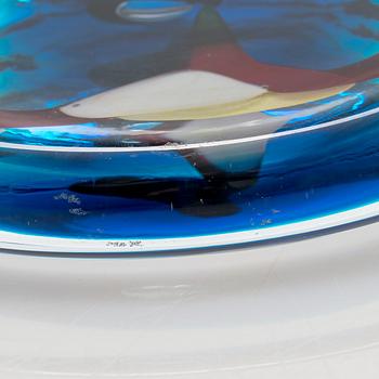 Oiva Toikka, glasskulptur, "Lolli", signerad O. Toikka Nuutajärvi 2005.