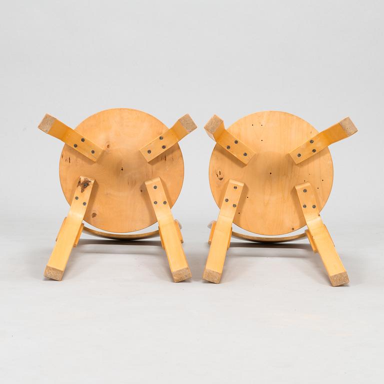 Alvar Aalto, Two 1970's  '65' Chairs for Artek,