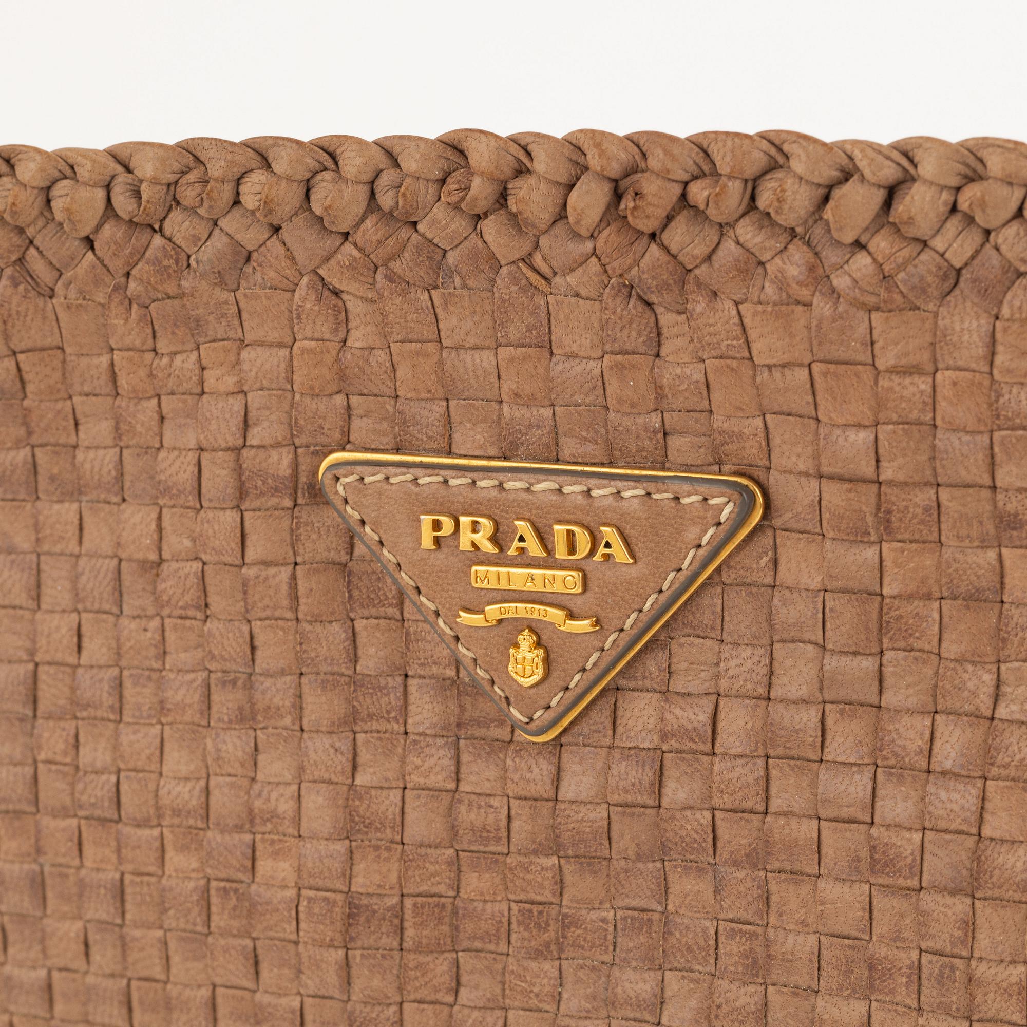 Prada madras bag 2025