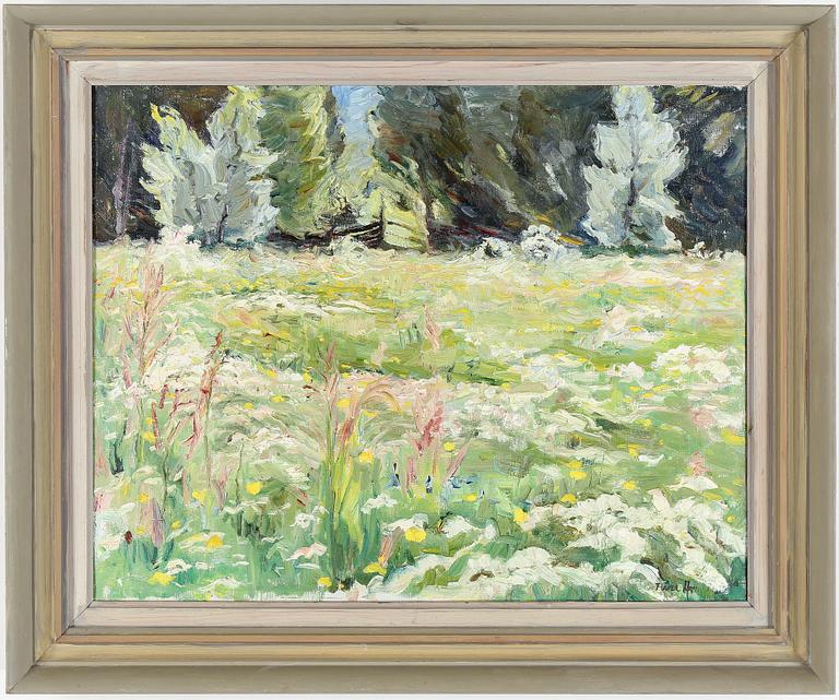 TURE ANDER, olja på duk, signerad.