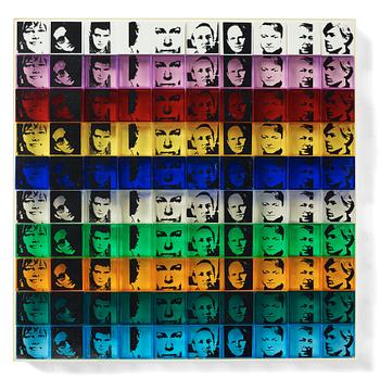 Andy Warhol, "Portrait of the artists" ur "Ten from Leo Castelli".