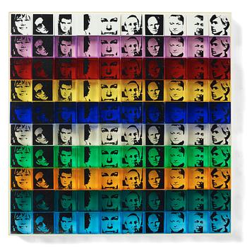 325. Andy Warhol, "Portrait of the artists" from "Ten from Leo Castelli".