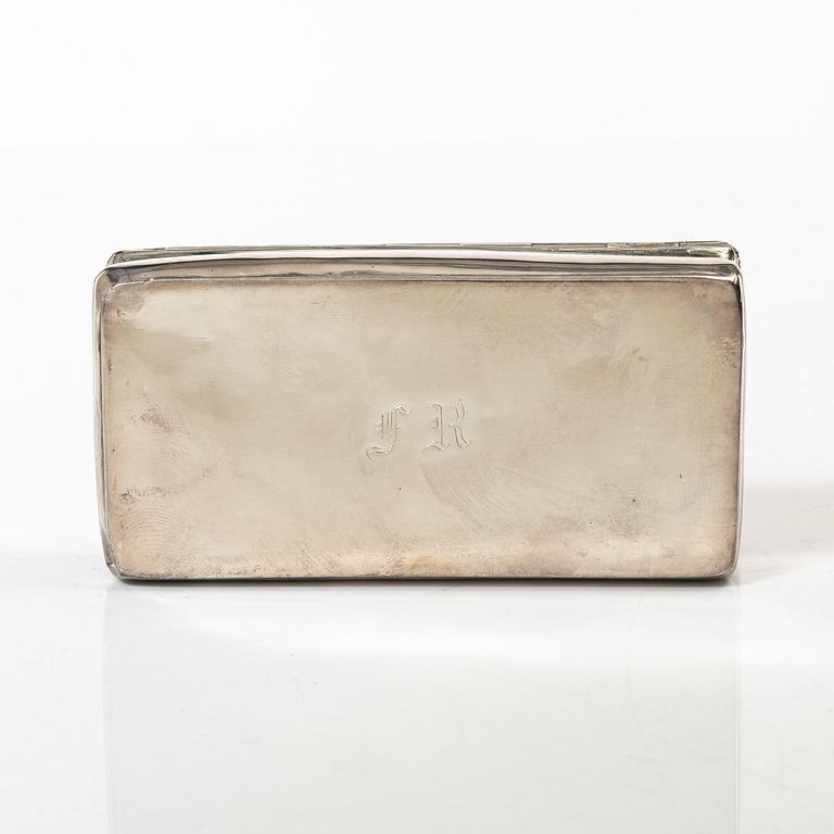 Silver, 5 pieces, Sweden 19th-20th century.