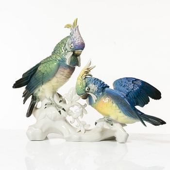 Figure, porcelain, Karl Ens, Germany, 20th century.