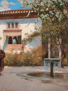 Hugo Birger, 'Spåkvinnan vid La Mesquita'  (The fortune teller at La Mesquita).