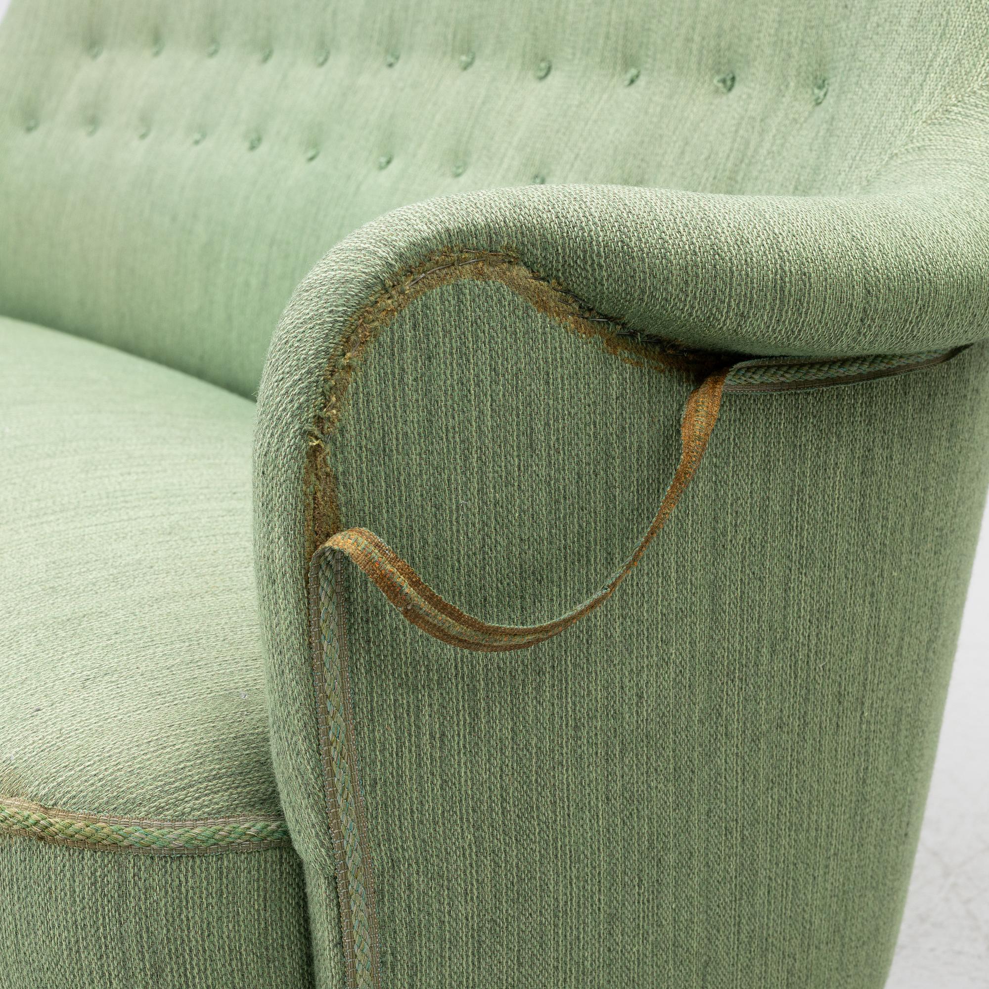 Carl Malmsten, a sofa, "Samsas", second half of the 20th century.
