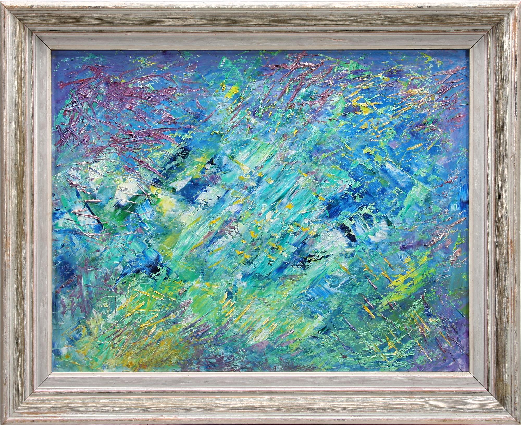 JOHNNY OPPENHEIMER, olja på pannå, sign.