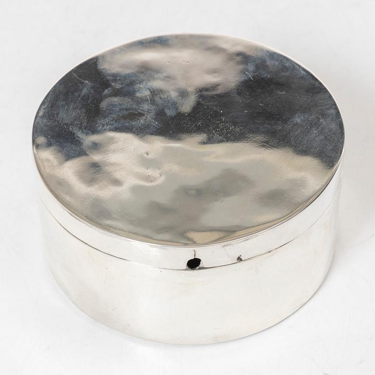 Gustaf Hagström, dosa, silver, Stockholm 1803.