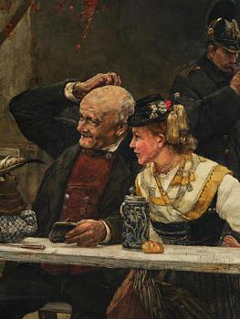 Carl Gustaf Hellqvist, "Bismarck oder Moltke”.