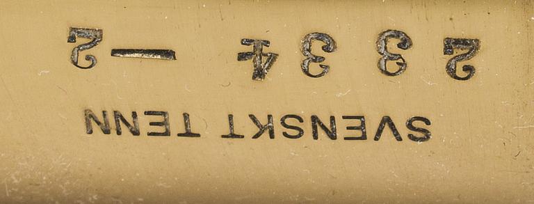 VÄGGLAMPOR, ett par, Josef Frank, Firma Svenskt Tenn, modellnr 2334-2.