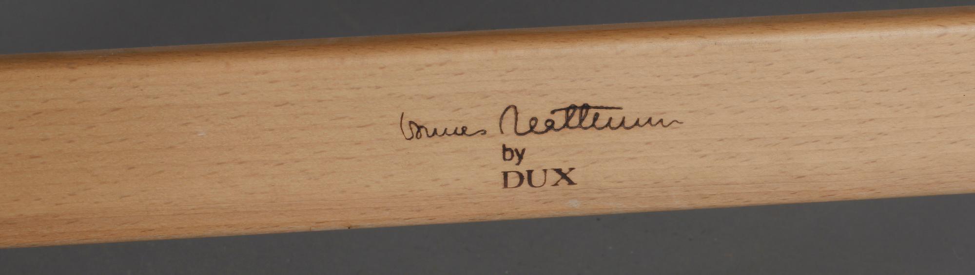 FÅTÖLJ MED FOTPALL, "Pernilla", Bruno Mathsson, DUX.