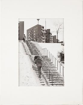 ROLF ADLERCREUTZ, silvergelatinfotografi, signerad och daterad -84, numrerad 1/1 a tergo, vintage.
