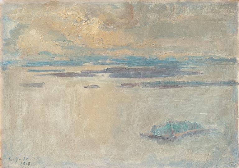 Eero Järnefelt, Utsikt över Saimen.