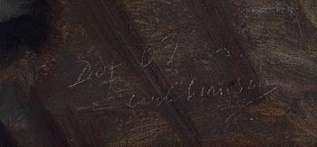 Carl Fredrik Sundt Hansen, Male Portrait.