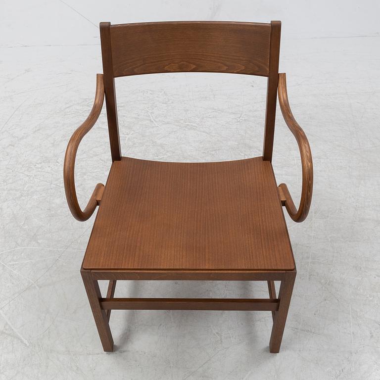Chris Martin, a stained beech 'Waiter XL Easy chair', Massproductions.