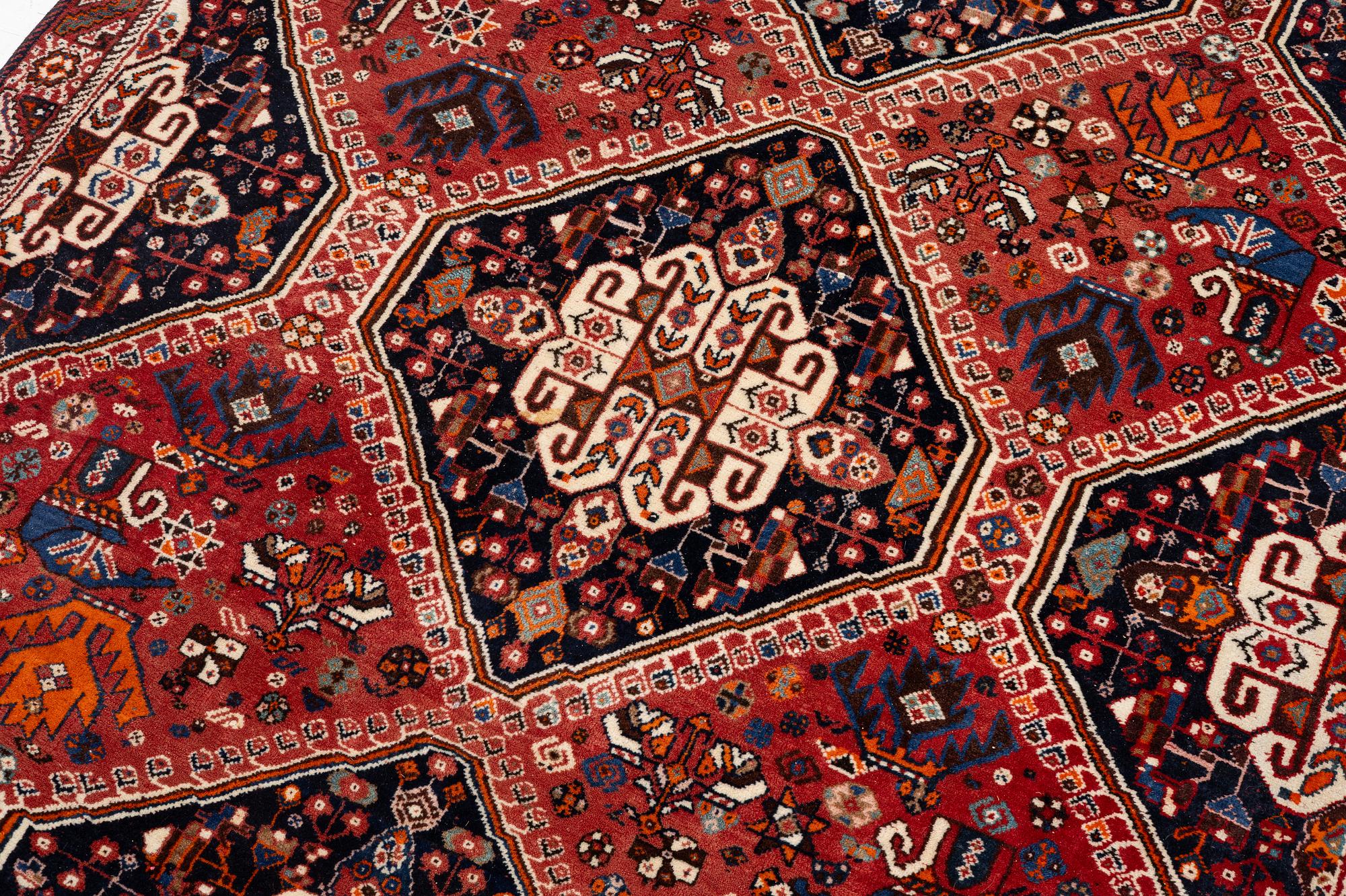 Carpet, Qashgai, approx. 250 x 170 cm.