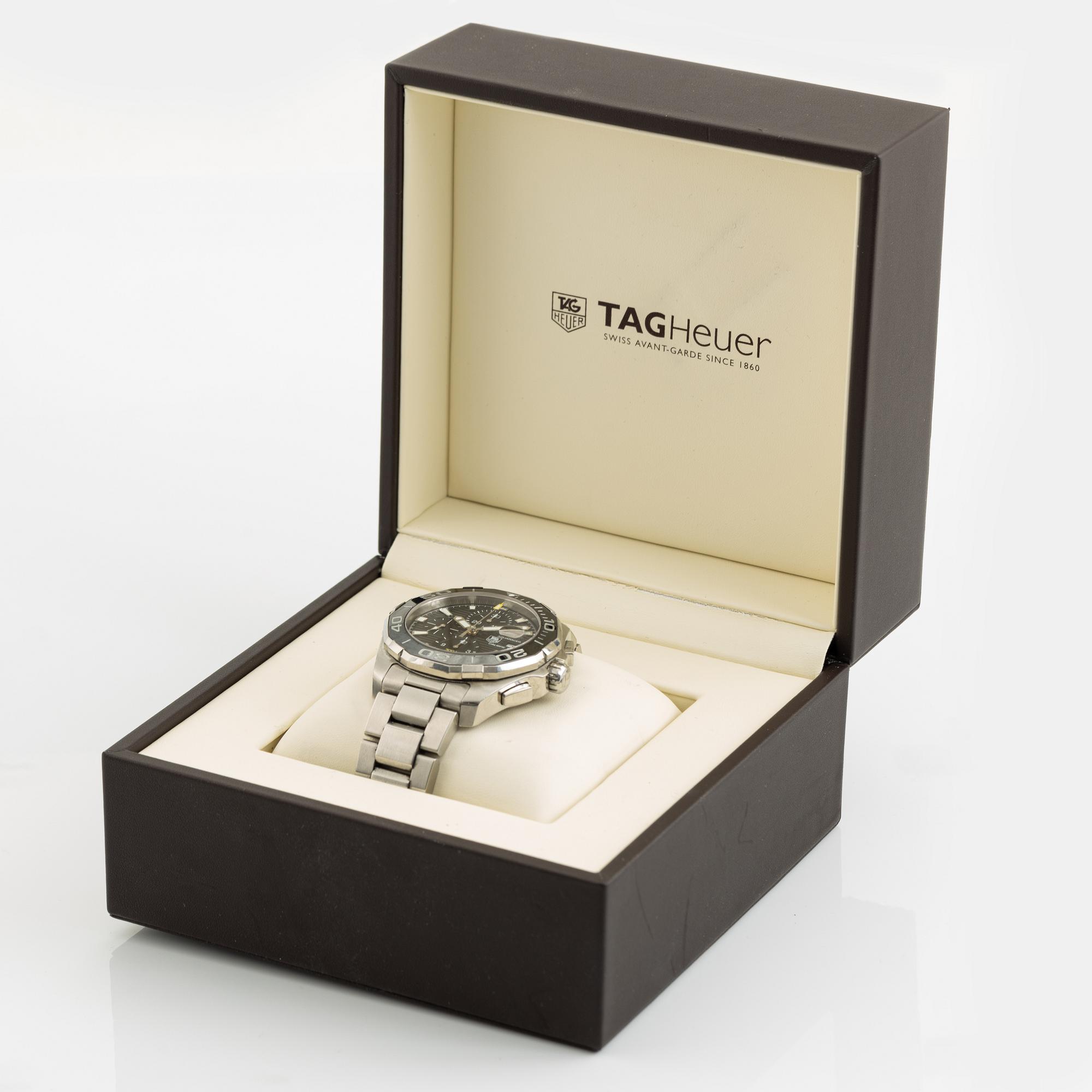 TAG Heuer, Aquaracer, chronograph, wristwatch, 43 mm.