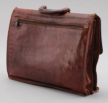 PORTFÖLJ, läder, The Bridge, Italien, 1900-talets andra hälft.