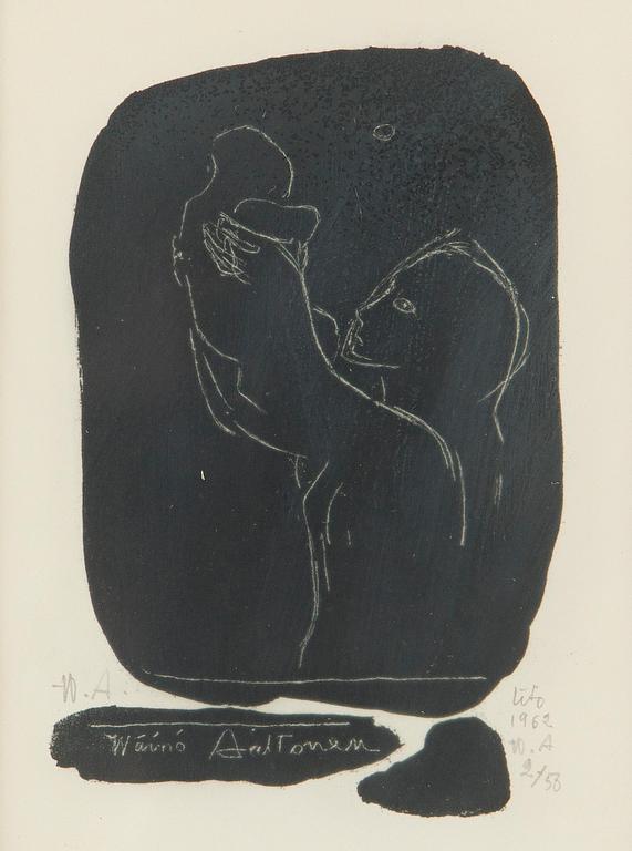 Wäinö Aaltonen, Mor och barn.