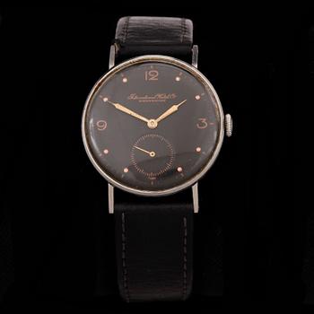 ARMBANDSUR, herr, IWC International Watch Company Schaffhausen, stål, 1940/50-tal.