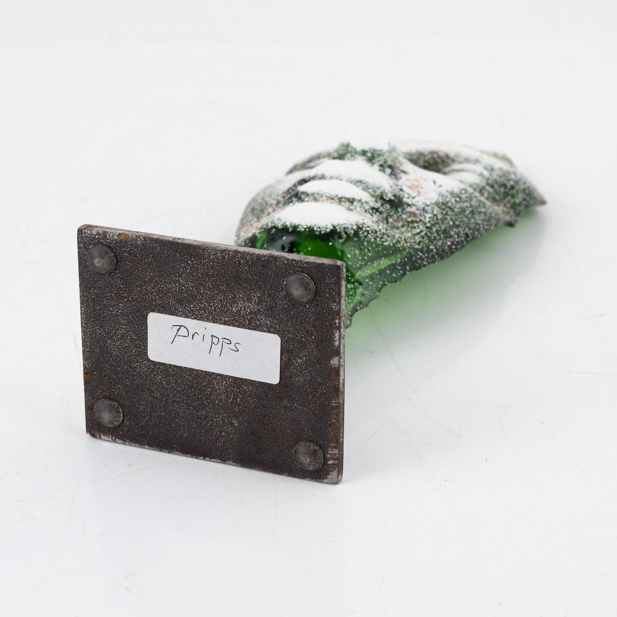 Björn Ekegren, glasskulpturer, 2 st.