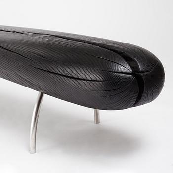 Per Brandstedt, a bench / sculpture, "I sing the body electric 4", Studio Per Brandstedt, Sweden 2018.