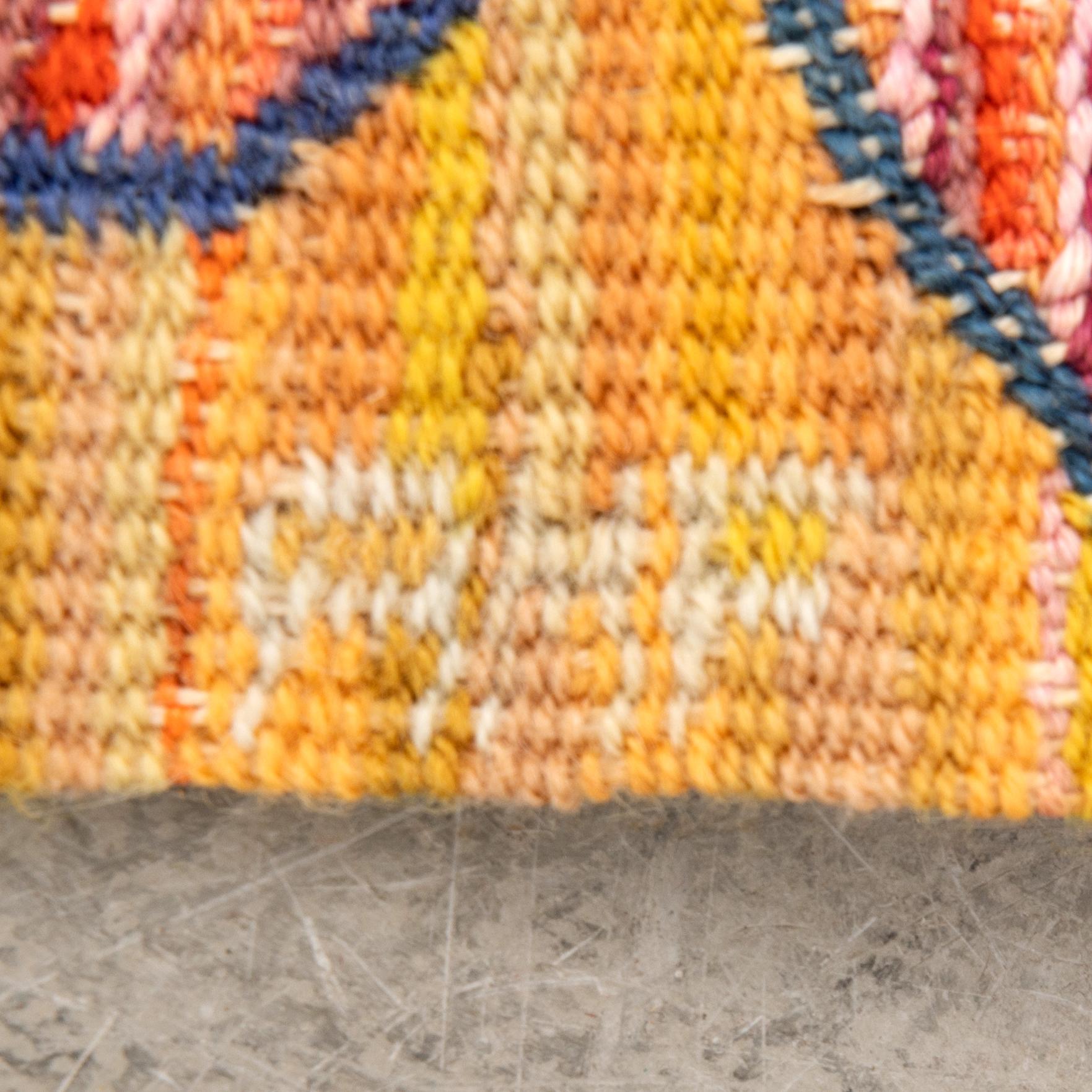 Ann-Mari Forsberg, tapestry, "Car Buyer", tapestry variant, signed approx. 31 x 60 cm, label marked.