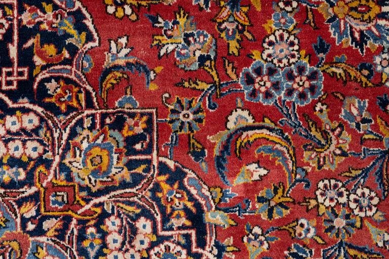 Carpet, Keshan, approx. 435 x 312 cm.