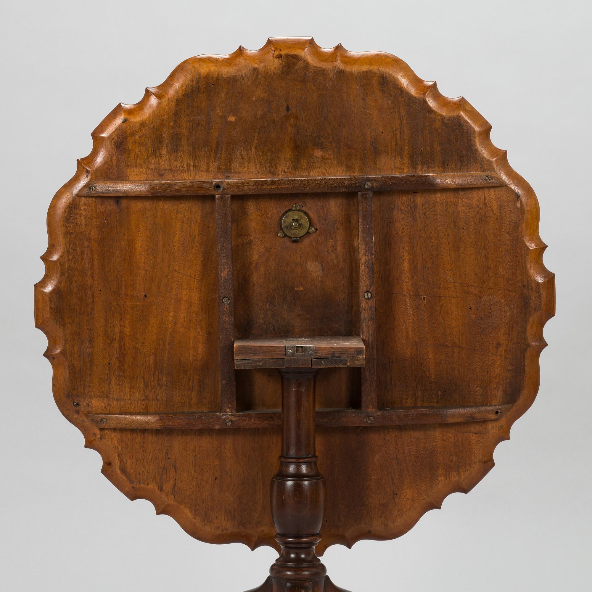 Fällbord, England 1700-tal.