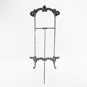 Fotografi/Tavel-ställ tidigt 1900-tal nysilver.