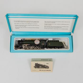 MÄRKLIN, 2 stycken lok, skala H0 Tyskland, 1960-tal.