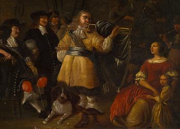 Anthonie Palamedesz., circle of, Anthonie Palamedesz, his circle, The Guards.