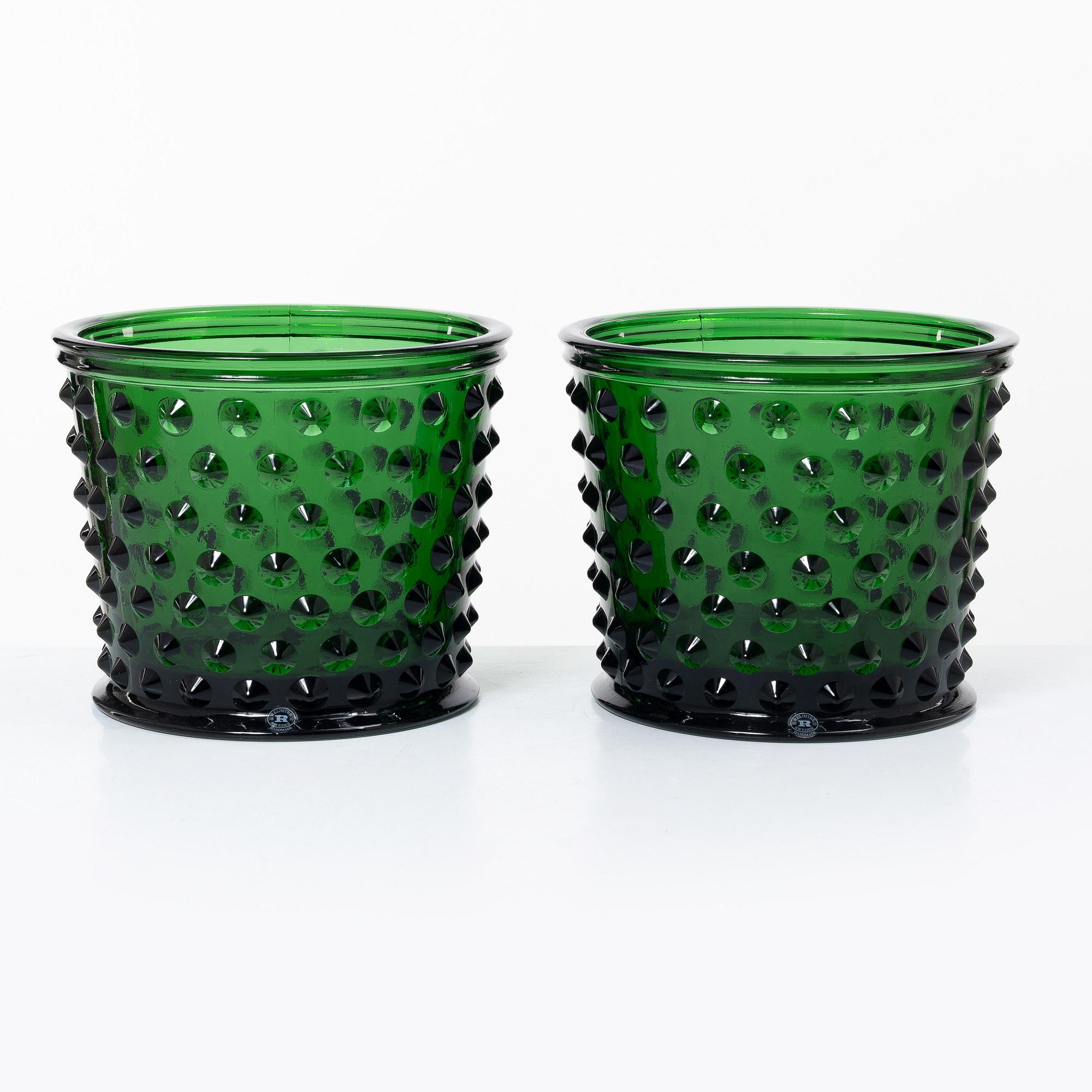 Josef Frank, A pair of outer casings, "Hortus", Reijmyre for Firma Svnskt Tenn.