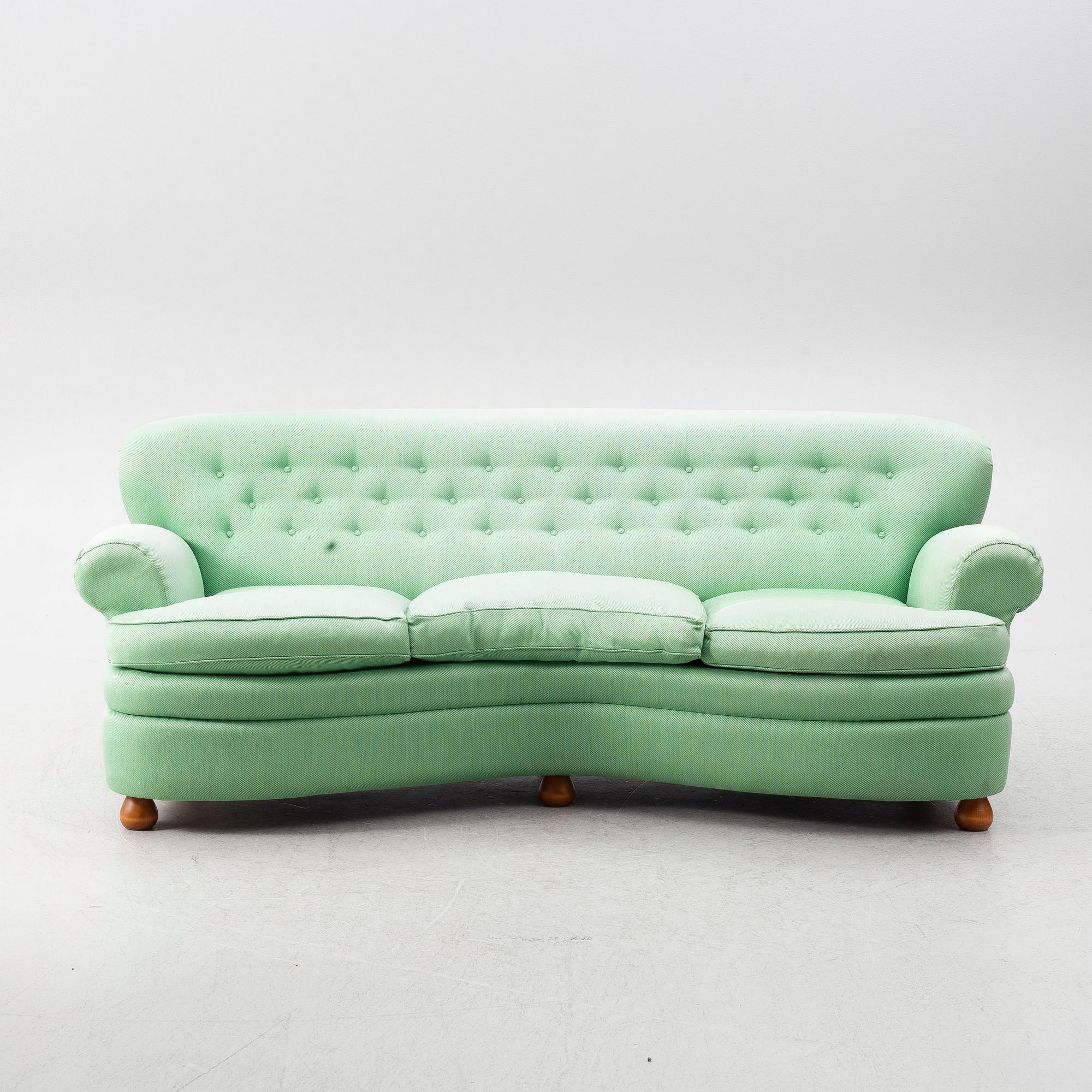 Josef Frank, model 968 sofa, Firma Svenskt Tenn.