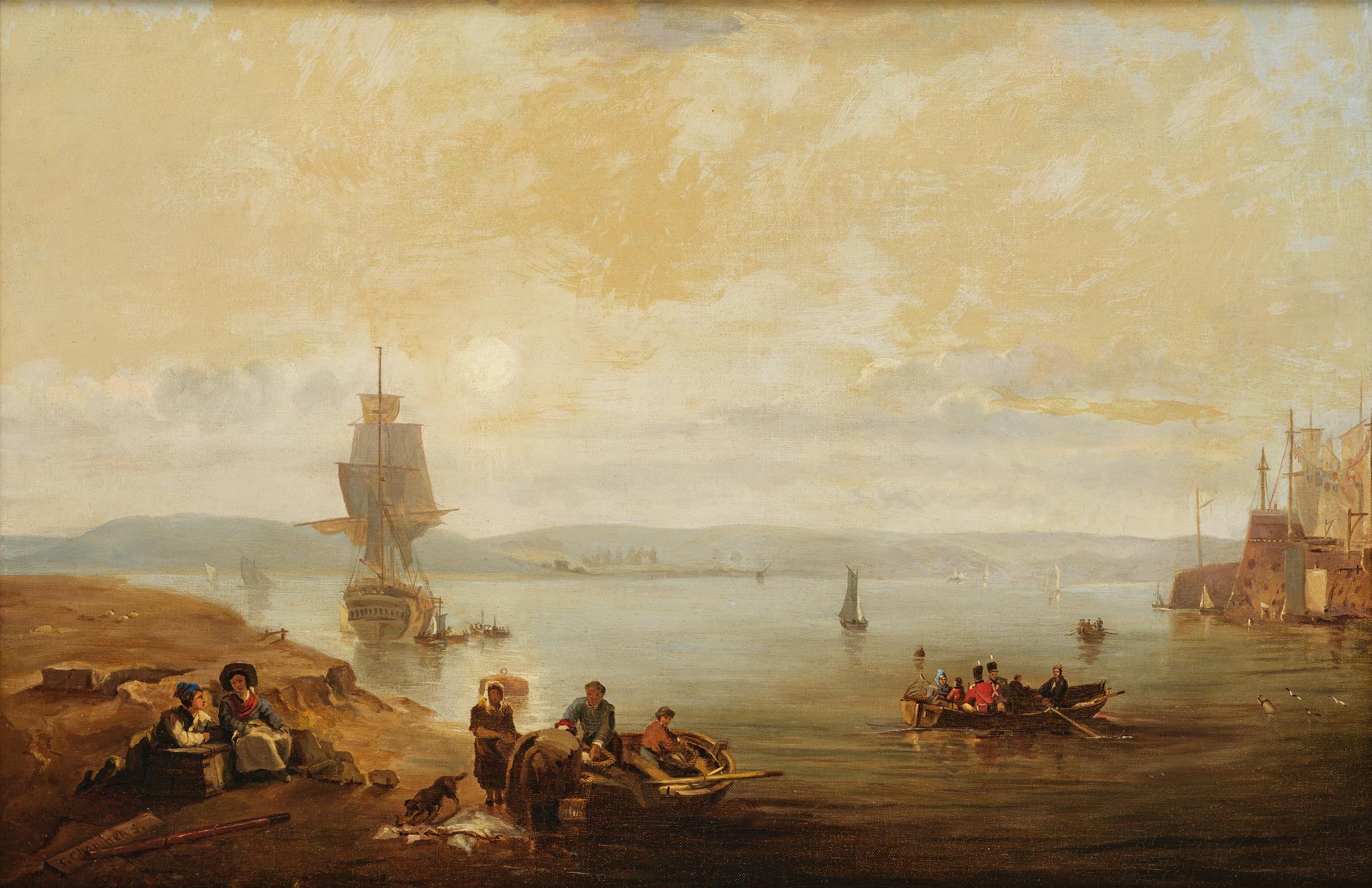 George Chambers, Entrance to Portsmouth Harbour.