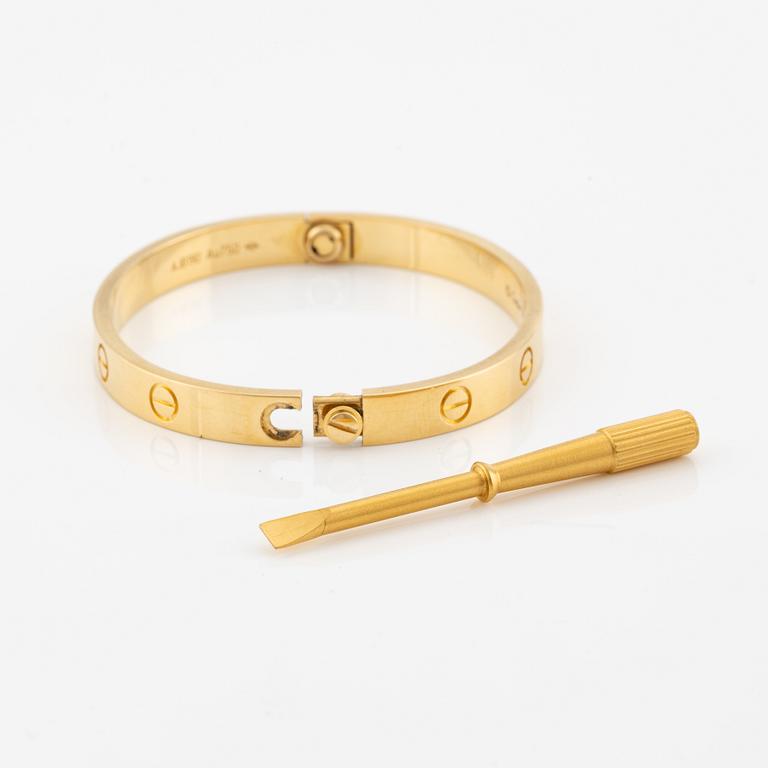 Cartier, bracelet, "Love", 18K gold.