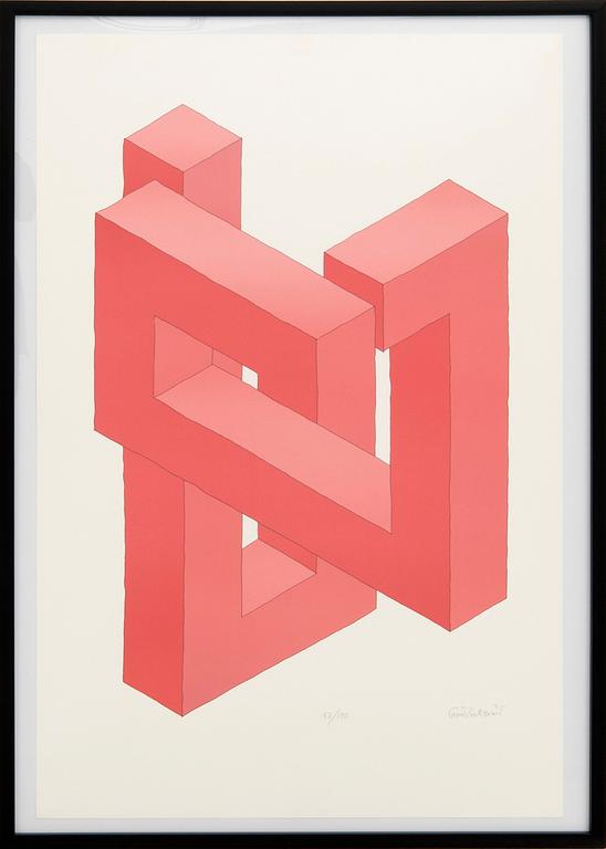 Oscar Reutersvärd, Impossible Figure.