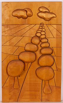 Gunnar Kanevad, Skåne Landscape, 1985.
