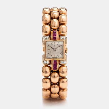 Tudor, Armbandsur, 22 x 25 mm.